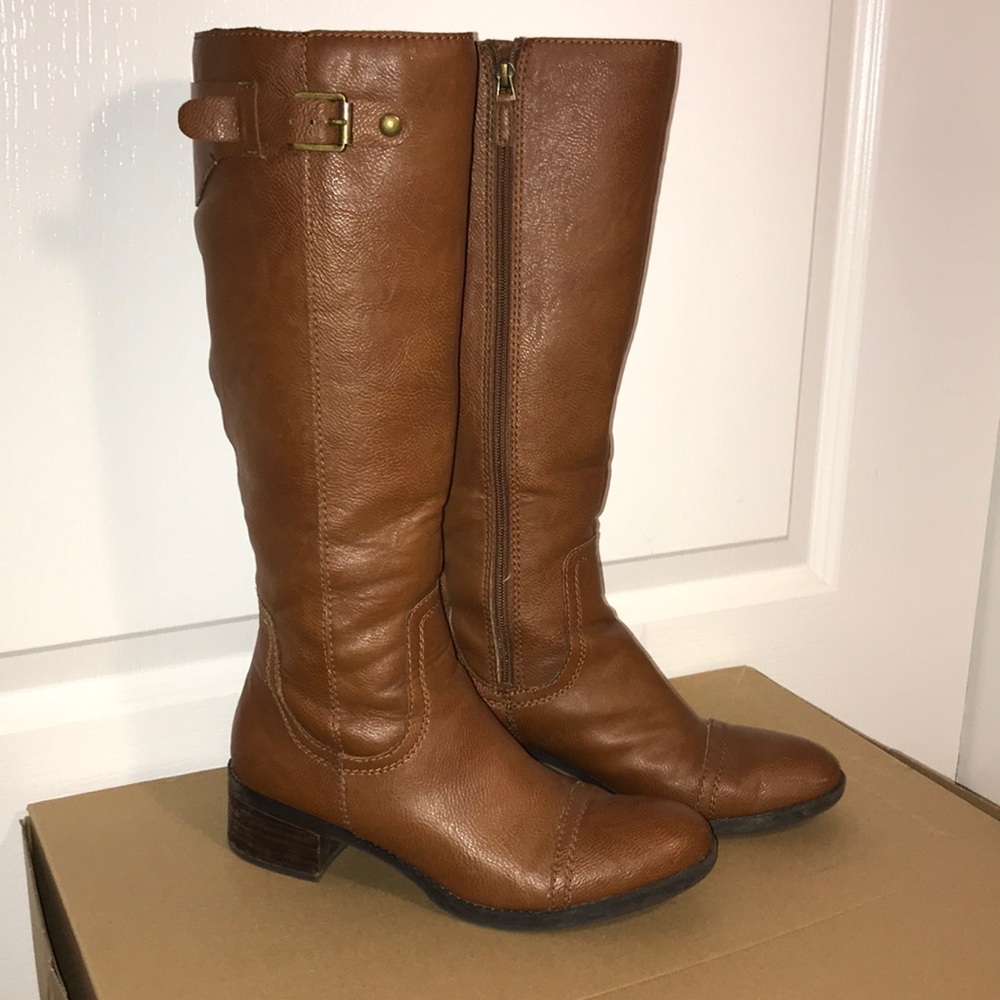 Franco Sarto faux leather boots